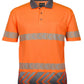 JB's Hi Vis S/S Arrow Sub Polo With Segmented Tape (6HAS)