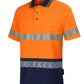 JB's Hi Vis (D+N) Cotton Back S/S Segmented Tape Polo (6HMSS)