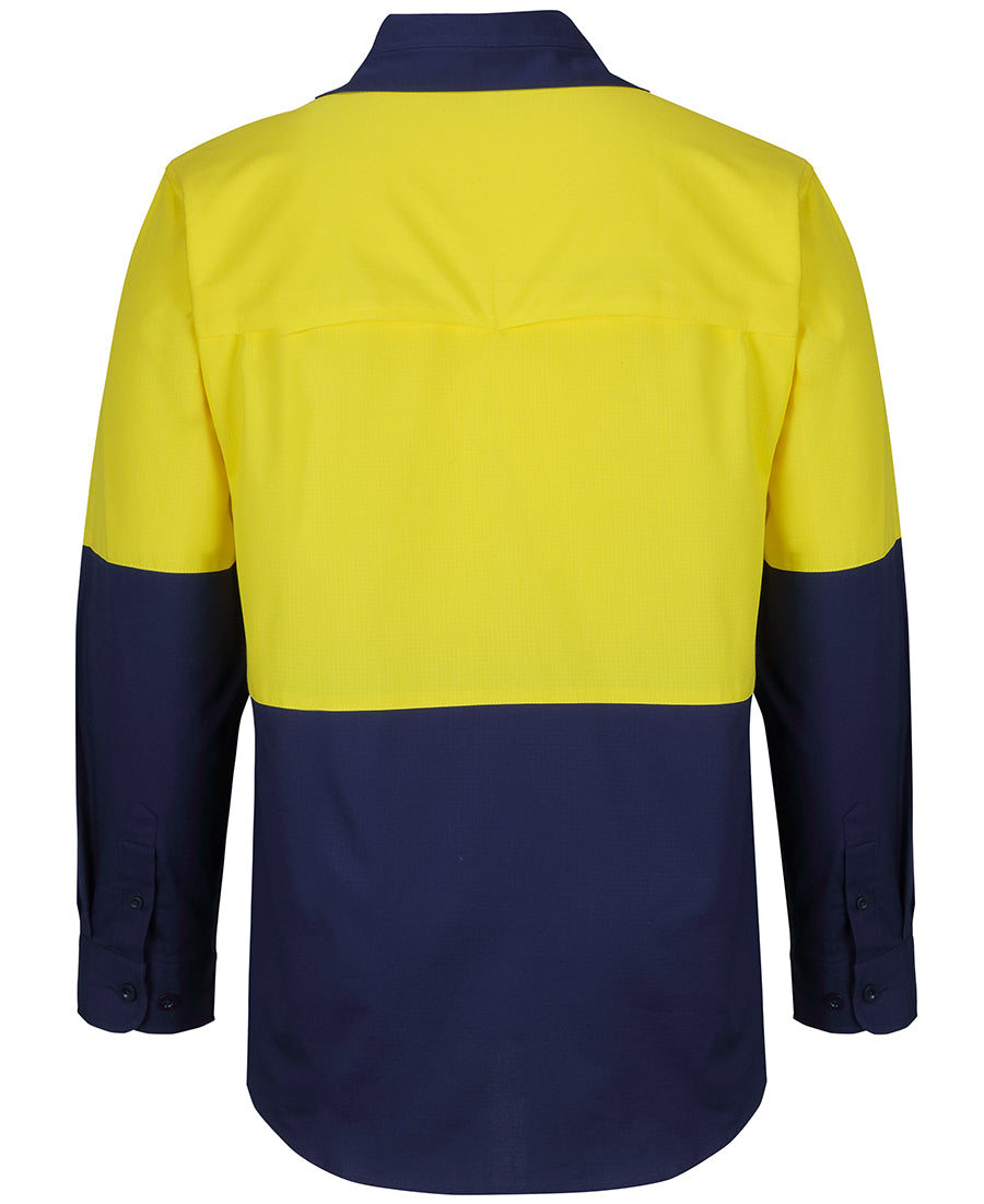 JB's Hi Vis Ripstop L/S Fishing Shirt (6HNRL)