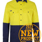 JB'S Hi Vis L/S Stretch Work Shirt 