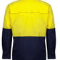 JB'S Hi Vis Close Front L/S 150G Work Shirt (6HVCS)