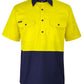 JB'S Hi Vis Close Front S/S 150G Work Shirt (6HVCW)