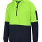 JB's Hi Vis 1/2 Zip Hoodie (6HVHZ)