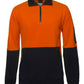 Jb's Hi Vis 330G 1/2 Zip Fleece (6HVPZ)