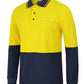 JB's Hi Vis L/S Cotton Pique Trad Polo (6HVQL)