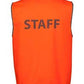 JB's Hi Vis Safety Vest Staff (6HVS6)