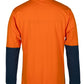 JB's Hi Vis L/S Crew Neck Cotton T-Shirt (6HVTN)