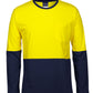JB's Hi Vis L/S Crew Neck Cotton T-Shirt (6HVTN)
