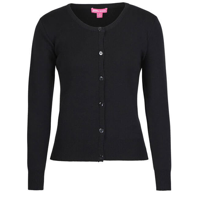 JB's Ladies Corporate Crew Neck Cardigan (6L1CN)