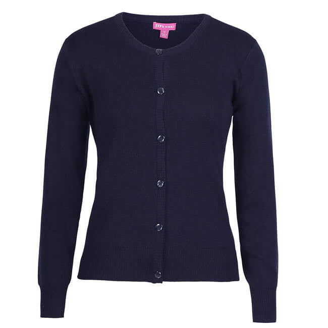 JB's Ladies Corporate Crew Neck Cardigan (6L1CN)