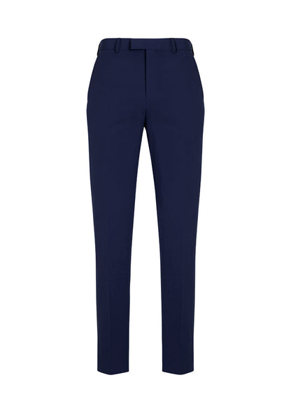 Biz Corporate Mens Slim Fit Flat Front Pant Stout (70716S)