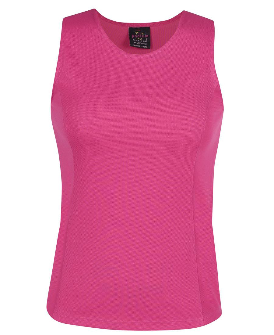 Jb's Ladies Poly Singlet (7PS1)