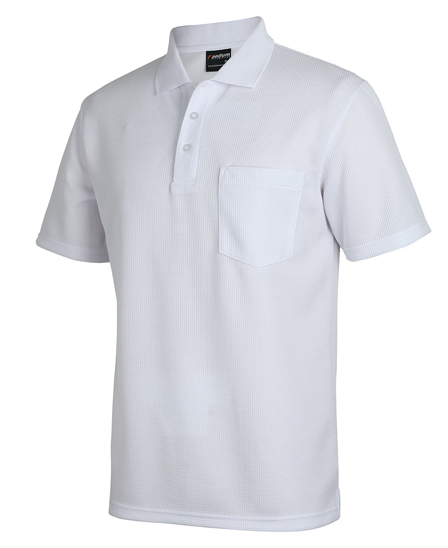 JB'S Adults Podium Waffle Pocket Polo (7WPP)