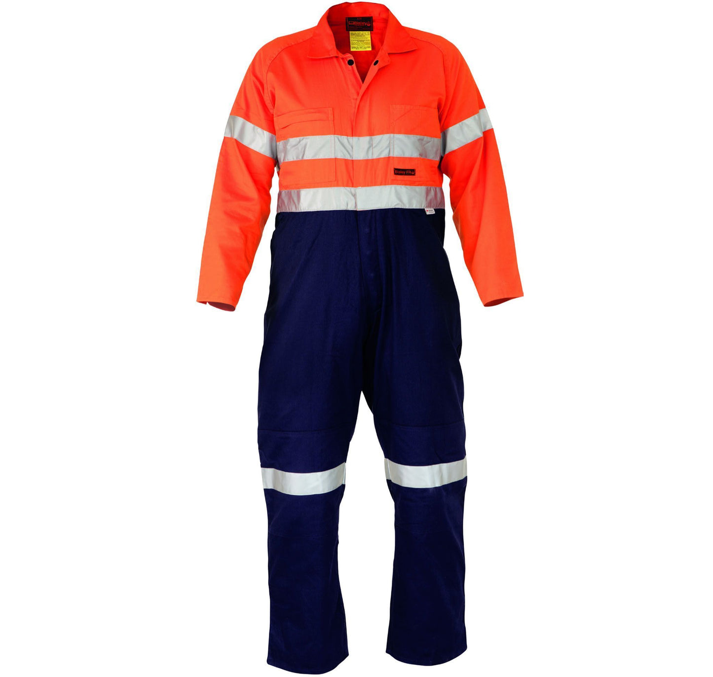 Bisley  Indura® Ultra Soft® Fire Retardant Coverall 3m Fr Reflective Tape-(BC8001)