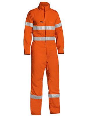 Bisley Tencate Tecasafe® Plus Taped Hi Vis Lightweight Coverall-(BC8178T)