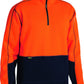 Bisley Hi Vis Fleece Pullover-(BK6989)
