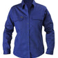 Bisley Ladies Drill Shirt - Long Sleeve-(BL6339)