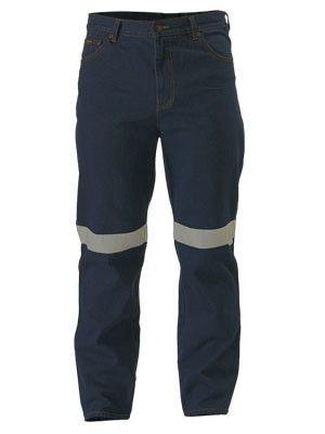 Bisley 3M Taped Rough Rider Stretch Denim Jeans-(BP6712T)