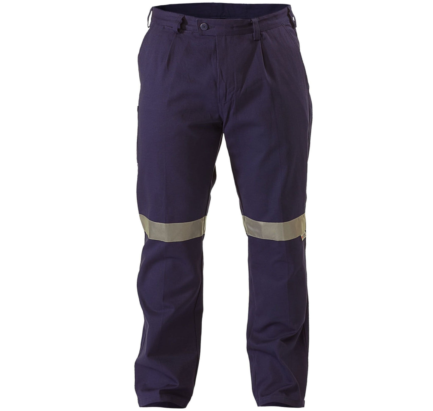 Bisley Flame Resistant Hi Vis Taped Drill Pant-(BP8000)