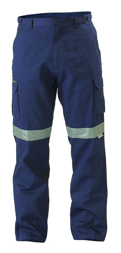 Bisley 8 Pocket Cargo Pant 3m Reflective Tape-(BPC6007T)