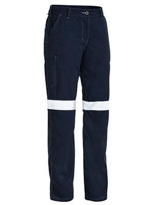 Bisley Tencate Tecasafe Plus Women's Taped Engineered FR Cargo Pant-(BPL8092T)