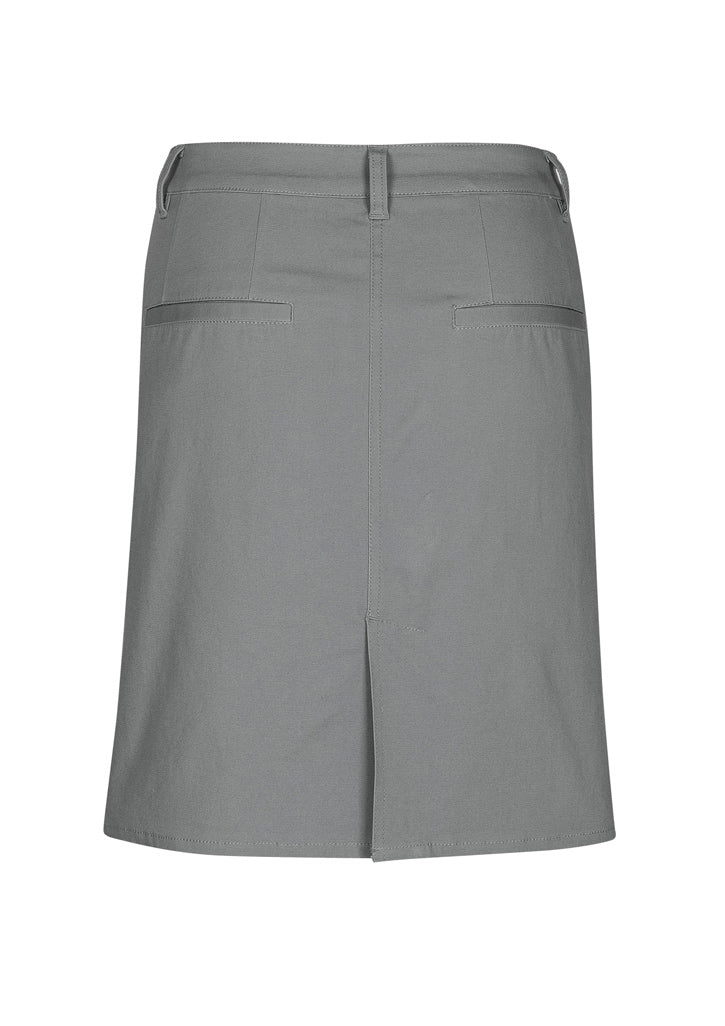 Biz Collection Ladies Lawson Chino Skirt (BS022L)