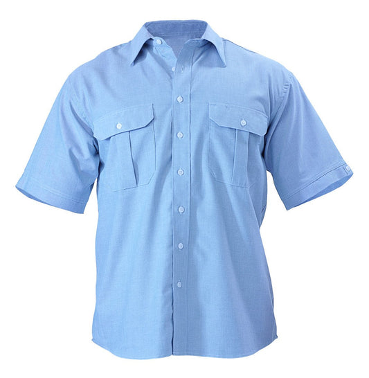 Bisley Oxford Shirt - Short Sleeve-(BS1030)