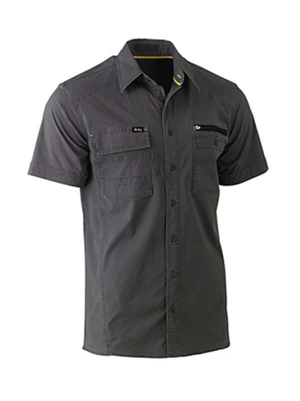 Bisley Flex & Move Utility Work Shirt-Short Sleeve(BS1144)