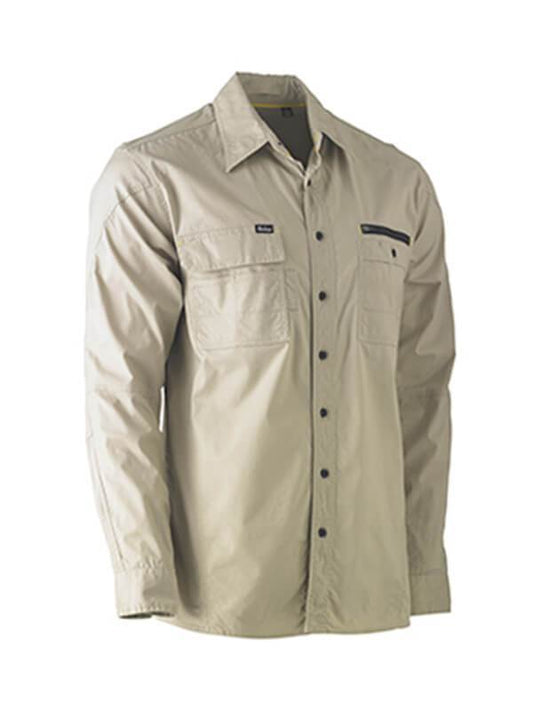 Bisley Flex & Move™ Utility Work Shirt - Long Sleeve(BS6144)