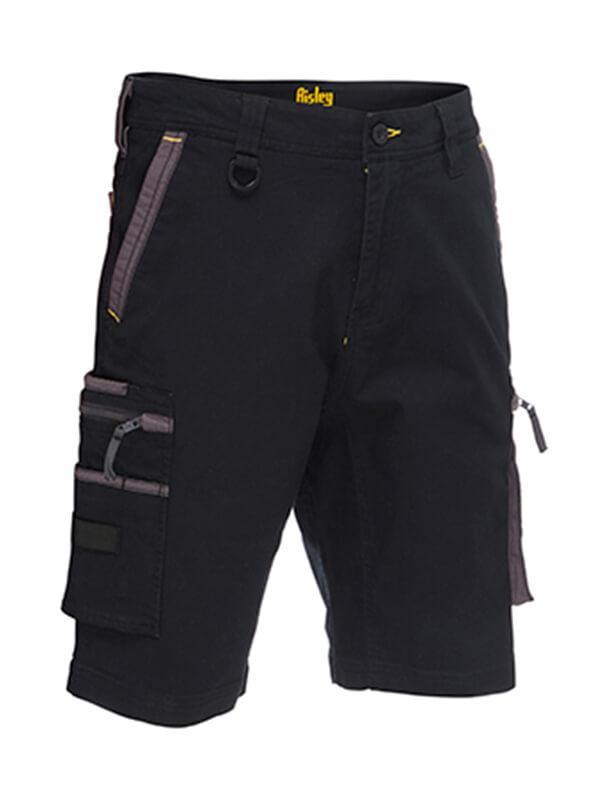 Bisley Flex & Stretch Utility Zip Cargo Short (BSHC1330)