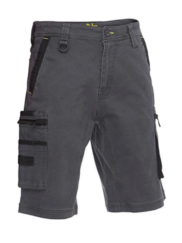 Bisley Flex & Stretch Utility Zip Cargo Short (BSHC1330)