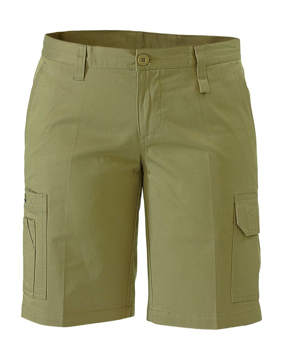 Bisley  Womens - Drill Light Weight Utility Short-(BSHL1999)