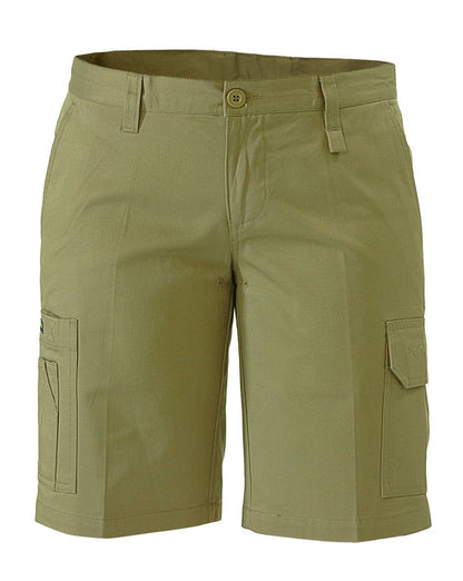 Bisley  Womens - Drill Light Weight Utility Short-(BSHL1999)