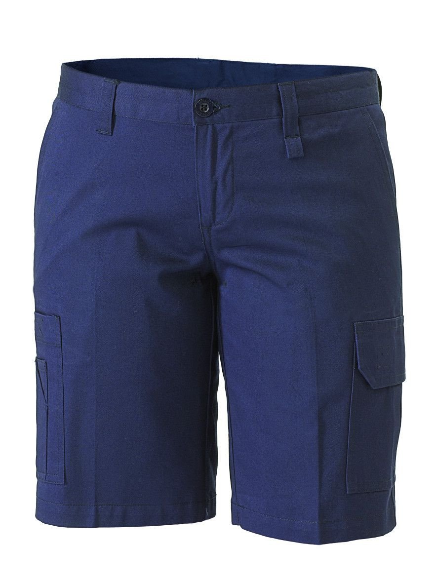 Bisley  Womens - Drill Light Weight Utility Short-(BSHL1999)