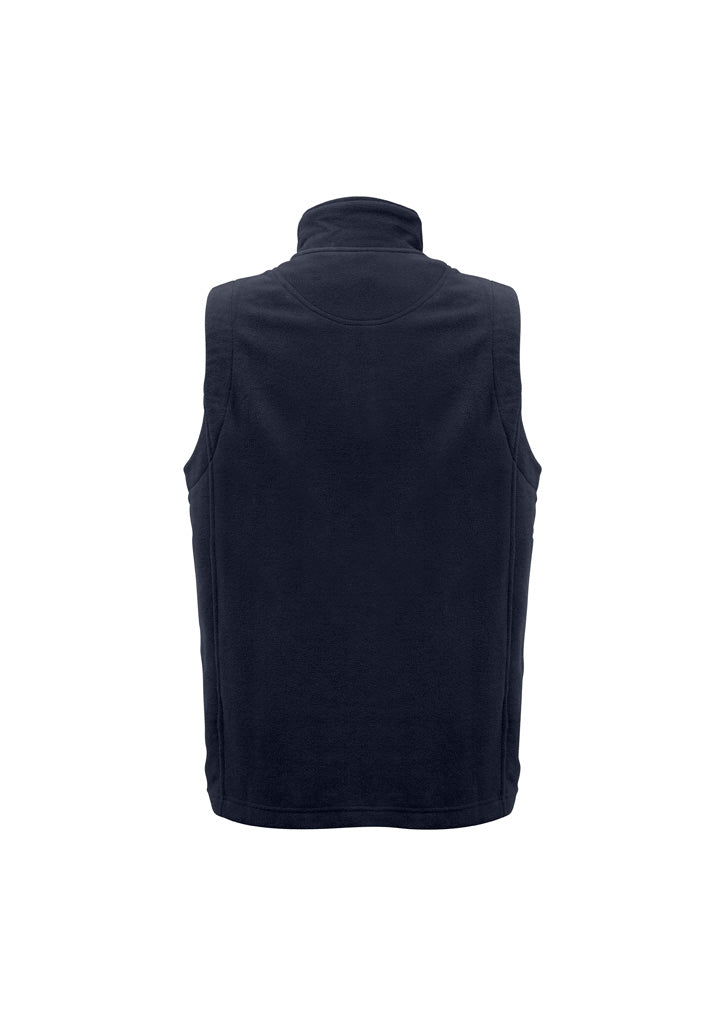 Biz Collection Mens Plain Micro Fleece Vest (F233MN)