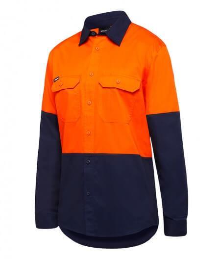 King Gee Stretch Spliced Shirt (K04035)