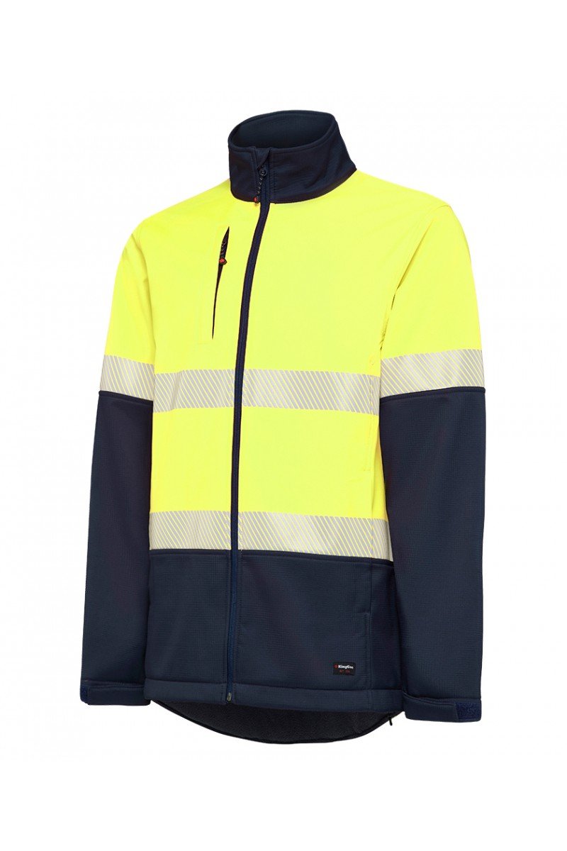 King Gee Reflective Soft Shell Jacket (K05002)