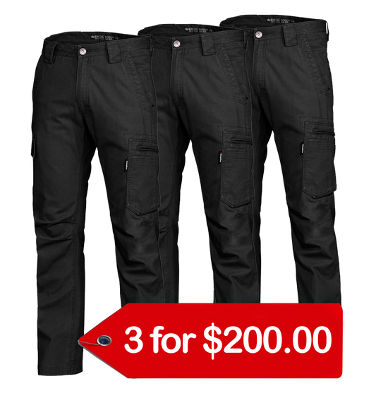 King Gee Narrow Tradie Pant (K13280-1)-3 Packs