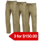 KingGee Workcool 2 Pants (K13820-1)-3 Packs