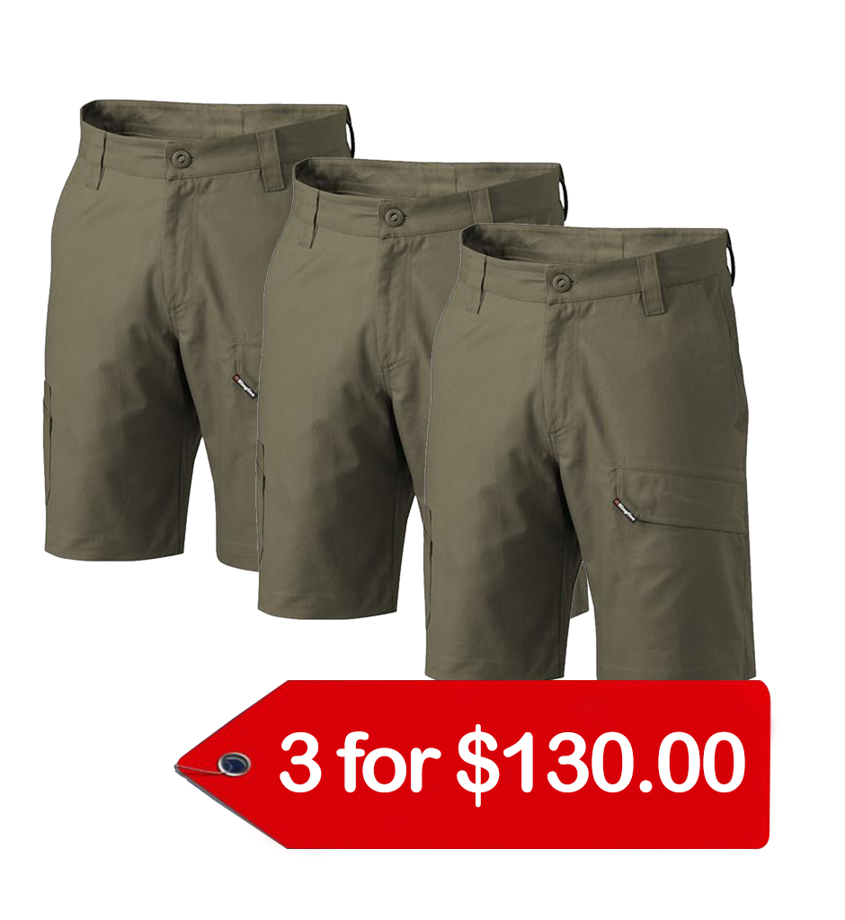 KingGee Workcool 2 Shorts (K17820-1)-3 Packs