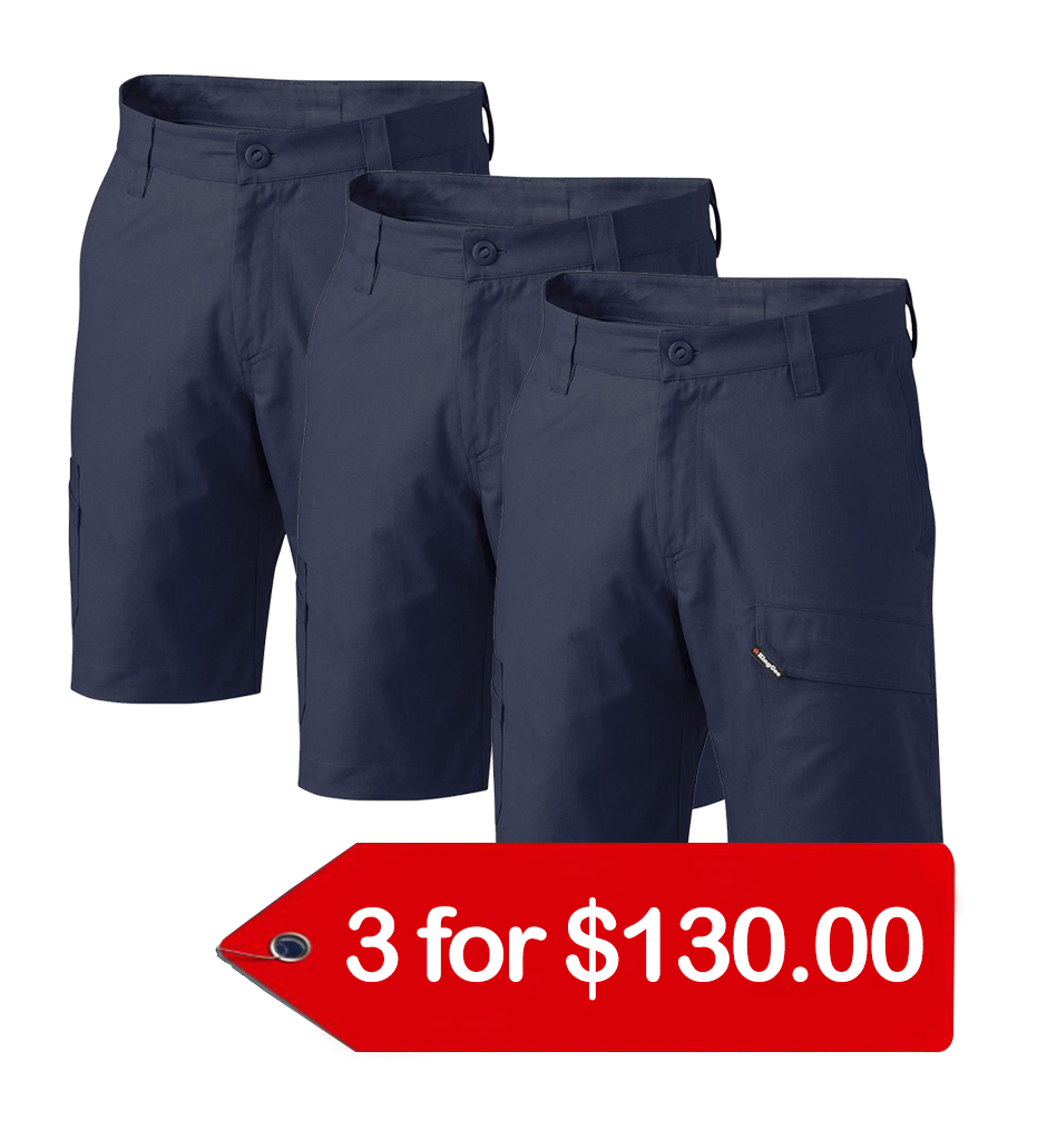 KingGee Workcool 2 Shorts (K17820-1)-3 Packs