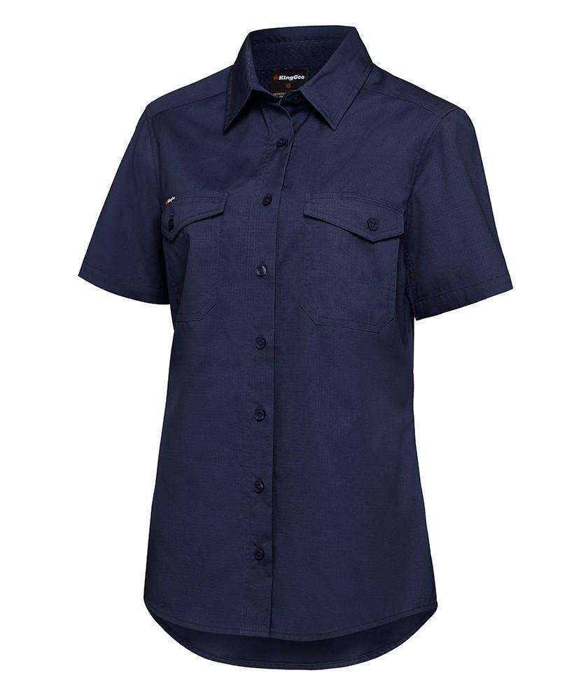 King Gee Womens Workcool Shirt S/S (K44205)