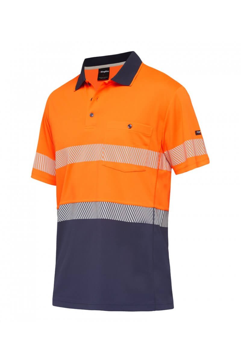 King Gee Hyperfreezed Spliced SS Polo-(K54215 )