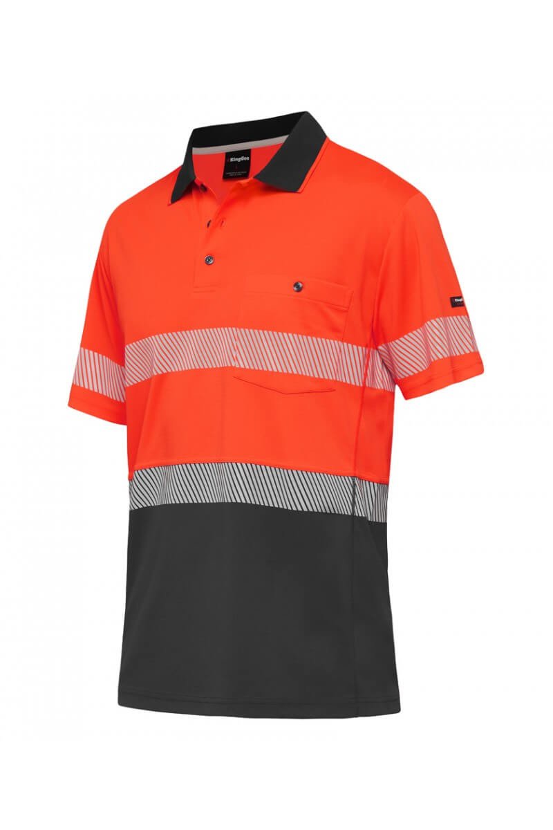 King Gee Hyperfreezed Spliced SS Polo-(K54215 )