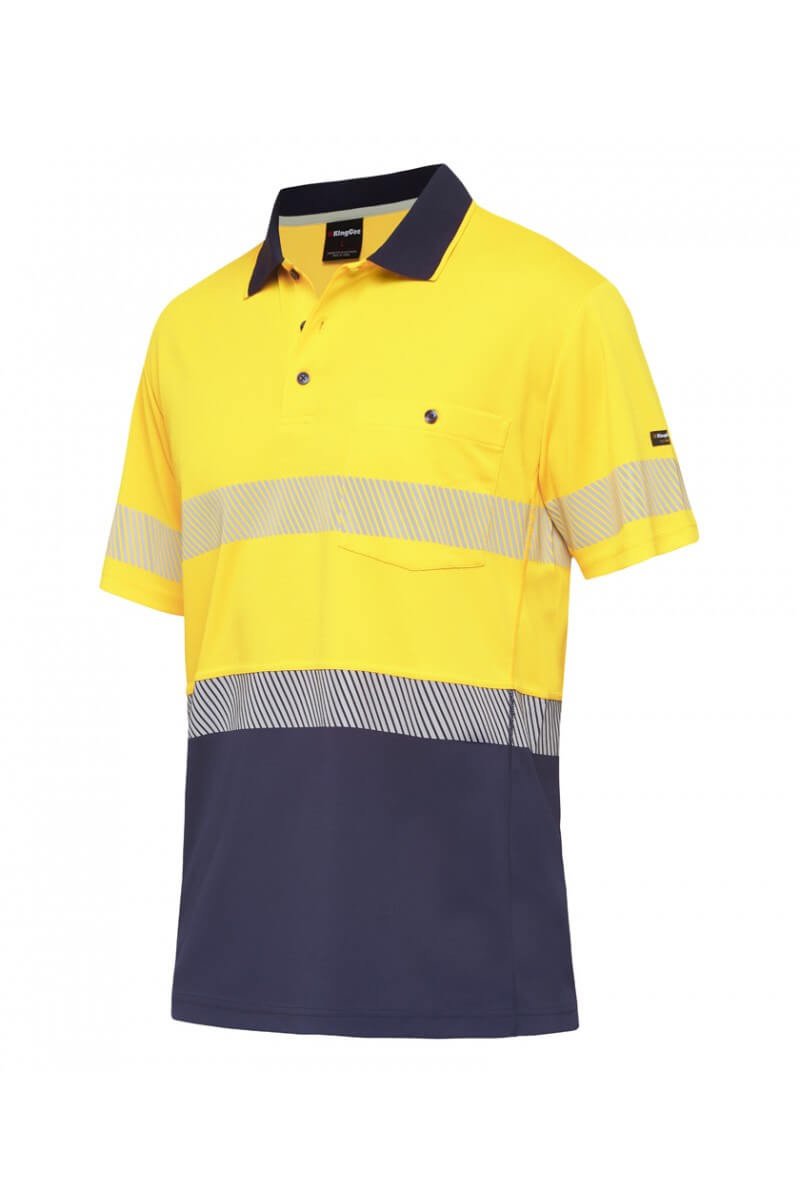 King Gee Hyperfreezed Spliced SS Polo-(K54215 )