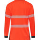 King Gee Hyperfreeze Spliced LS Polo-segmented Tape-(K54225)