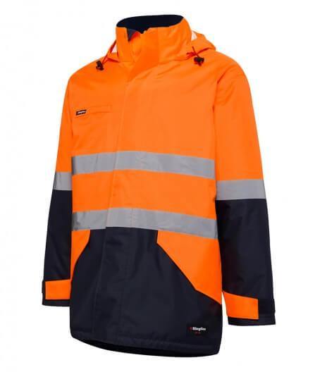 King Gee Reflective Insulated Wet Weather Jacket (K55010)