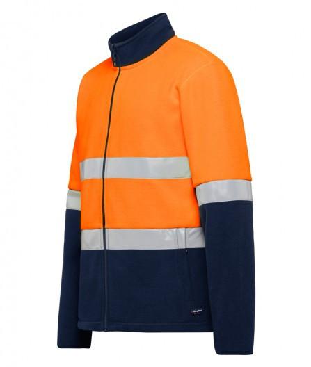 King Gee Reflective Full Zip Hi Vis Fleece-(K69745)