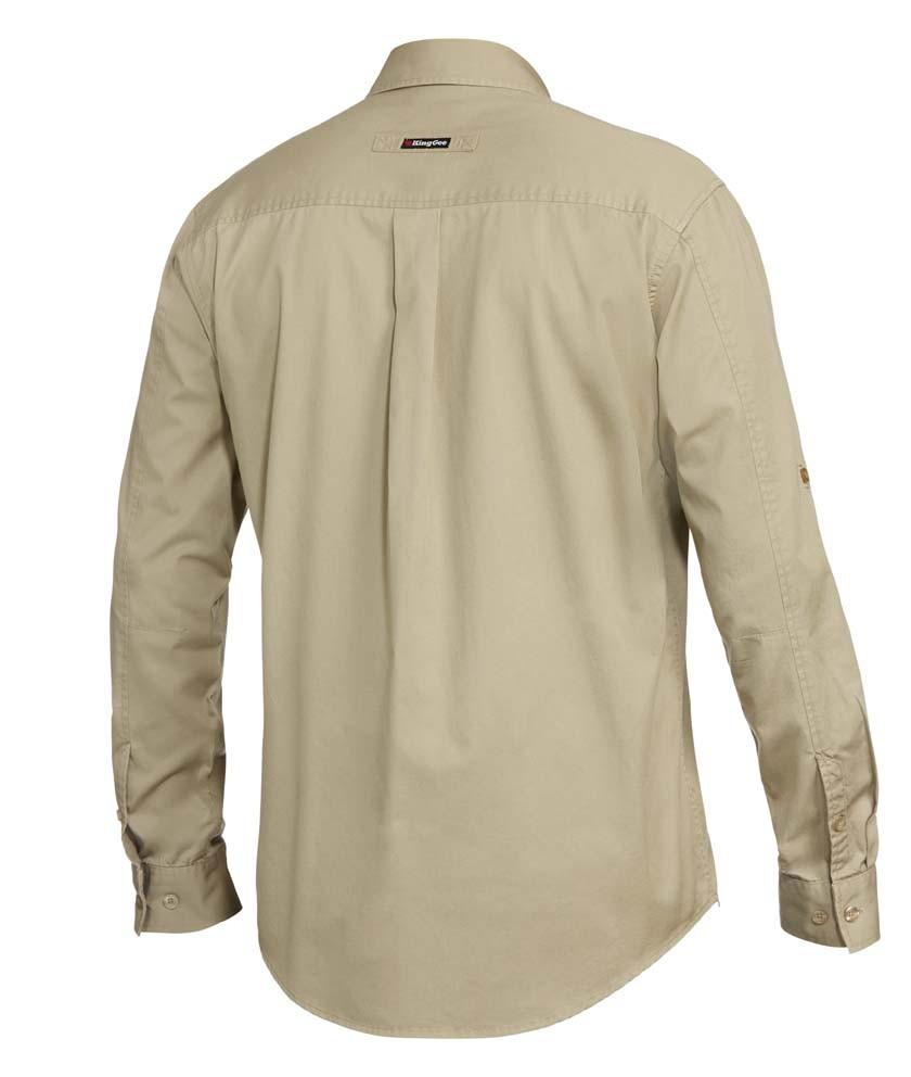 King Gee Tradies Slim Shirt L/S (K14350)