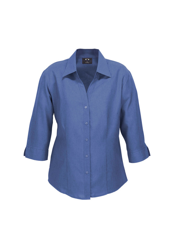 Biz Collection Ladies Plain Oasis 3/4 Sleeve Shirt (LB3600)